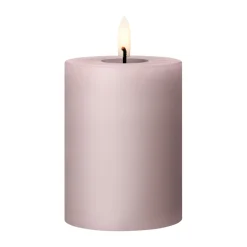 Bougie LED bloc Ester & Erik, 52 Soft Rose, 10cm