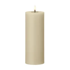 Bougie LED bloc Ester & Erik, 14 Pale ginger, 20cm