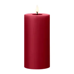 Bougie LED bloc Ester & Erik, 36 Winter Berry, 15cm