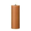 Bougie LED bloc Ester & Erik, 23 Raw Toffee, 20cm