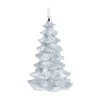 Bougie LED Litria 15 cm, Argent