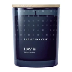 Bougie parfumée avec couvercle Hav, 200 g
