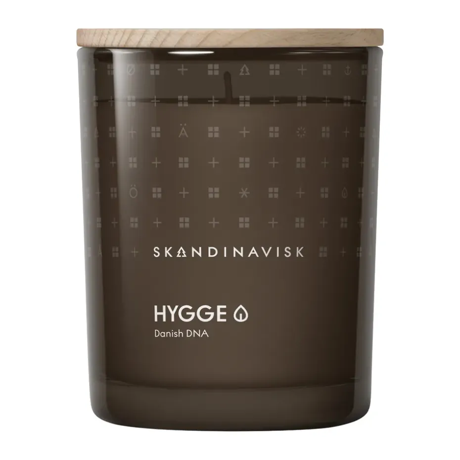 Bougie parfumée avec couvercle Hygge, 200 g
