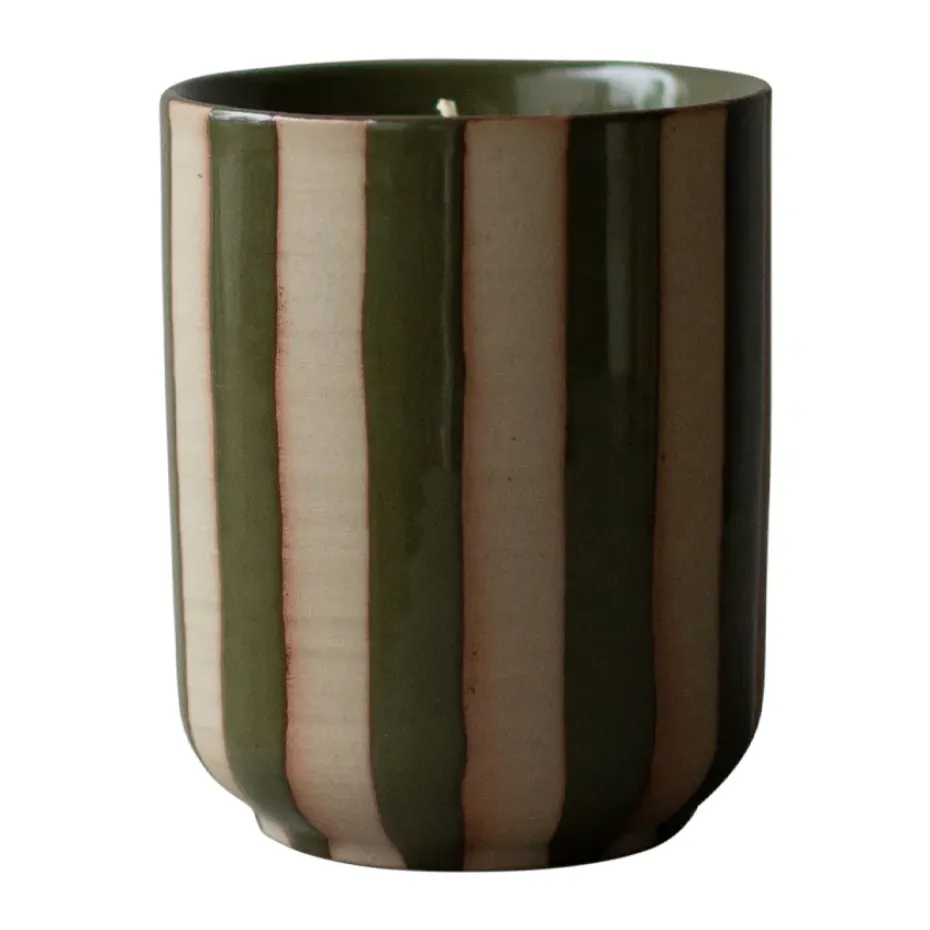 Bougie parfumée Burn 60 h, Vert brillant