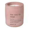 Bougie parfumée Fraga 24 heures, Sea salt & Sage-Withered Rose