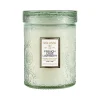 Bougie parfumée Japonica pot en verre 50 heures, French Cade & Lavender
