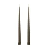 Bougies LED ester & erik lot de 2, 77 Caviar , 30 cm