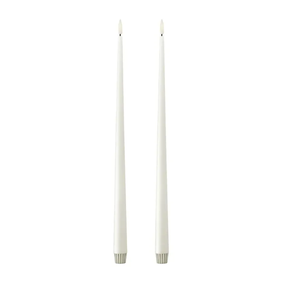 Bougies LED ester & erik lot de 2, 10 Silky, 40cm