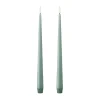 Bougies LED ester & erik lot de 2, 67 Jade stone , 30 cm