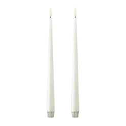 Bougies LED ester & erik lot de 2, 10 Silky , 30 cm
