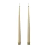 Bougies LED ester & erik lot de 2, 14 Pale ginger , 30 cm