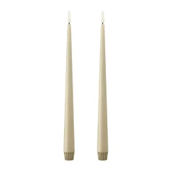Bougies LED ester & erik lot de 2, 14 Pale ginger , 30 cm