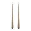 Bougies LED ester & erik lot de 2, 18 Nougat note , 30 cm