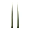 Bougies LED ester & erik lot de 2, 70 Green Soil , 30 cm