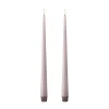Bougies LED ester & erik lot de 2, 52 Soft Rose , 30 cm
