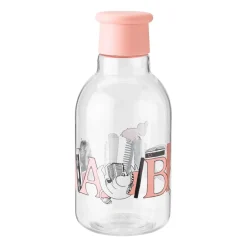 Bouteille à eau DRINK-IT Moomin ABC 0,5 litre, Salmon