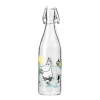 Bouteille de verre Moomin 0,5 l, Fun in the water
