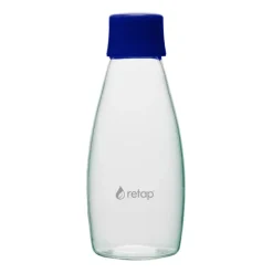 Bouteille en verre avec bouchon à vis Retap Go 05 50 cl, Dark blue