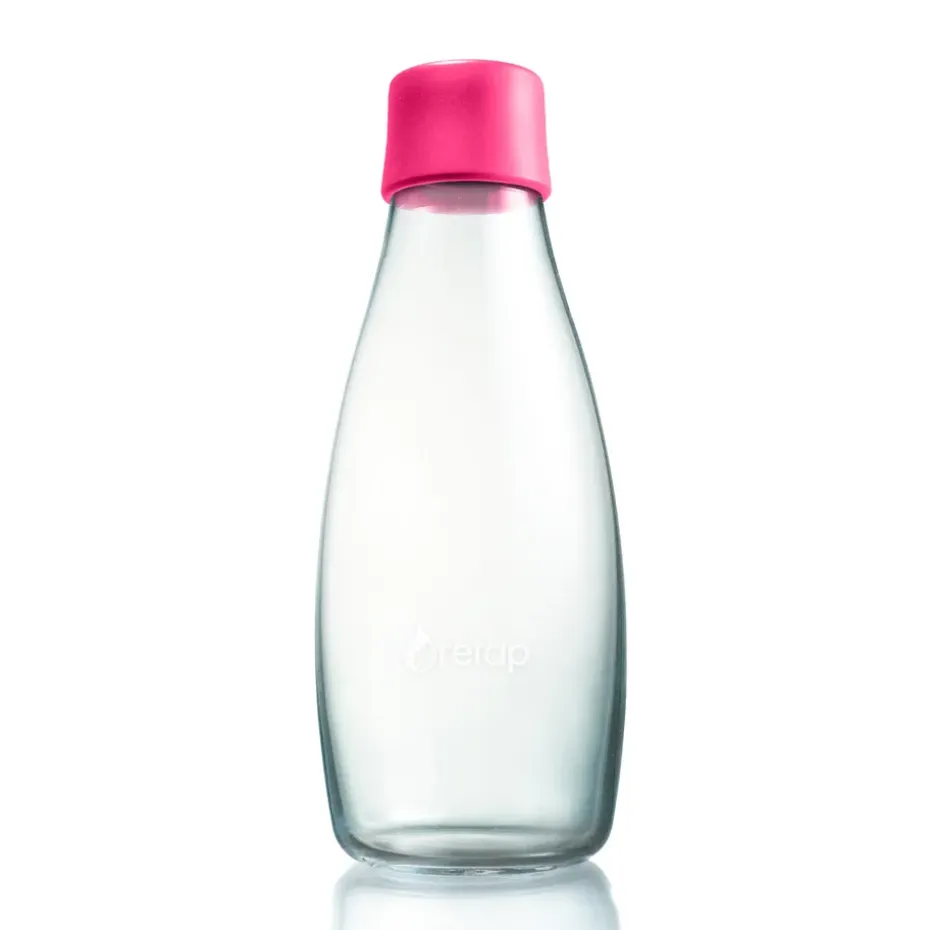Bouteille en verre Retap 0,5 L, Rose