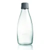 Bouteille en verre Retap 0,8 L, gris