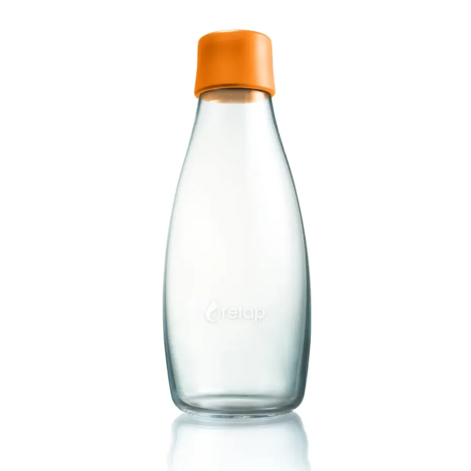 Bouteille en verre Retap 0,5 L, Orange