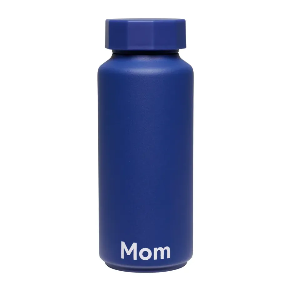 Bouteille isotherme Design Letters, Mom-midnight blue