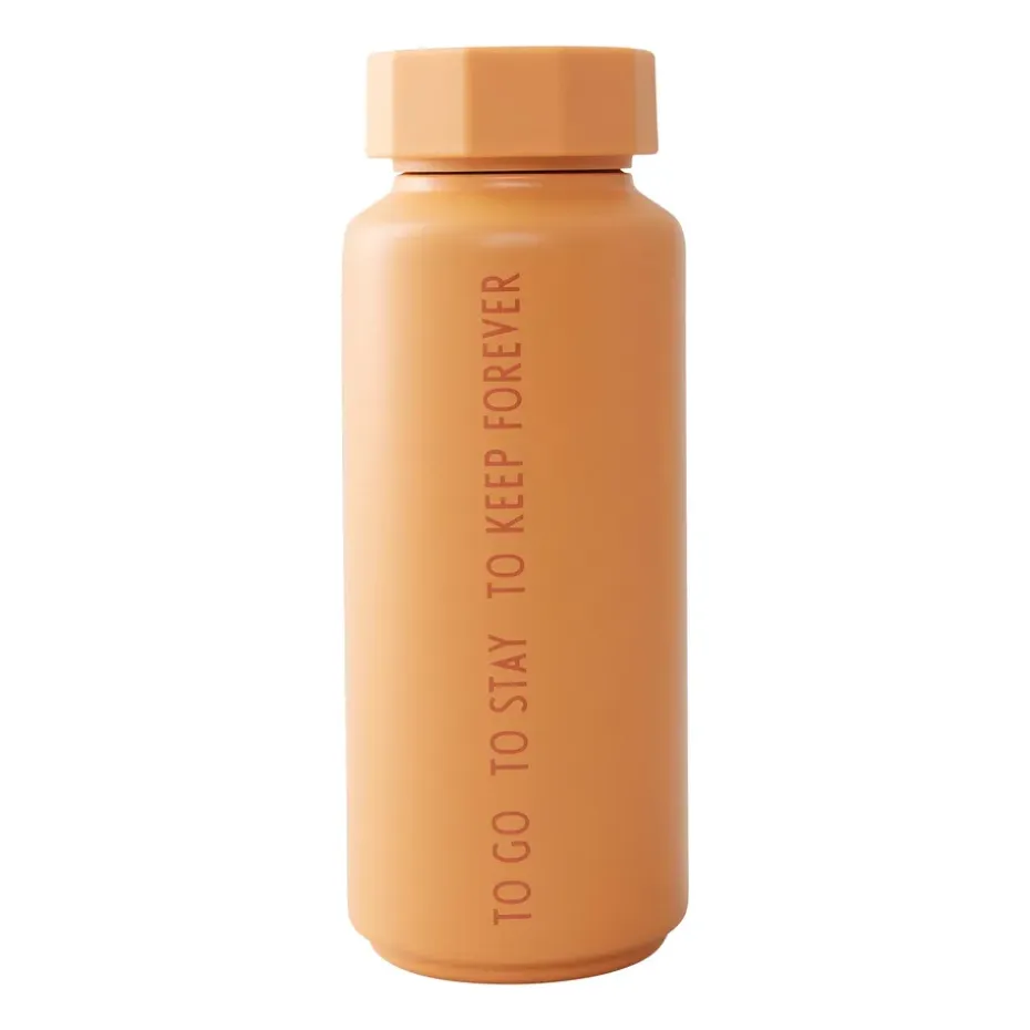 Bouteille isotherme Design Letters édition speciale, Orange