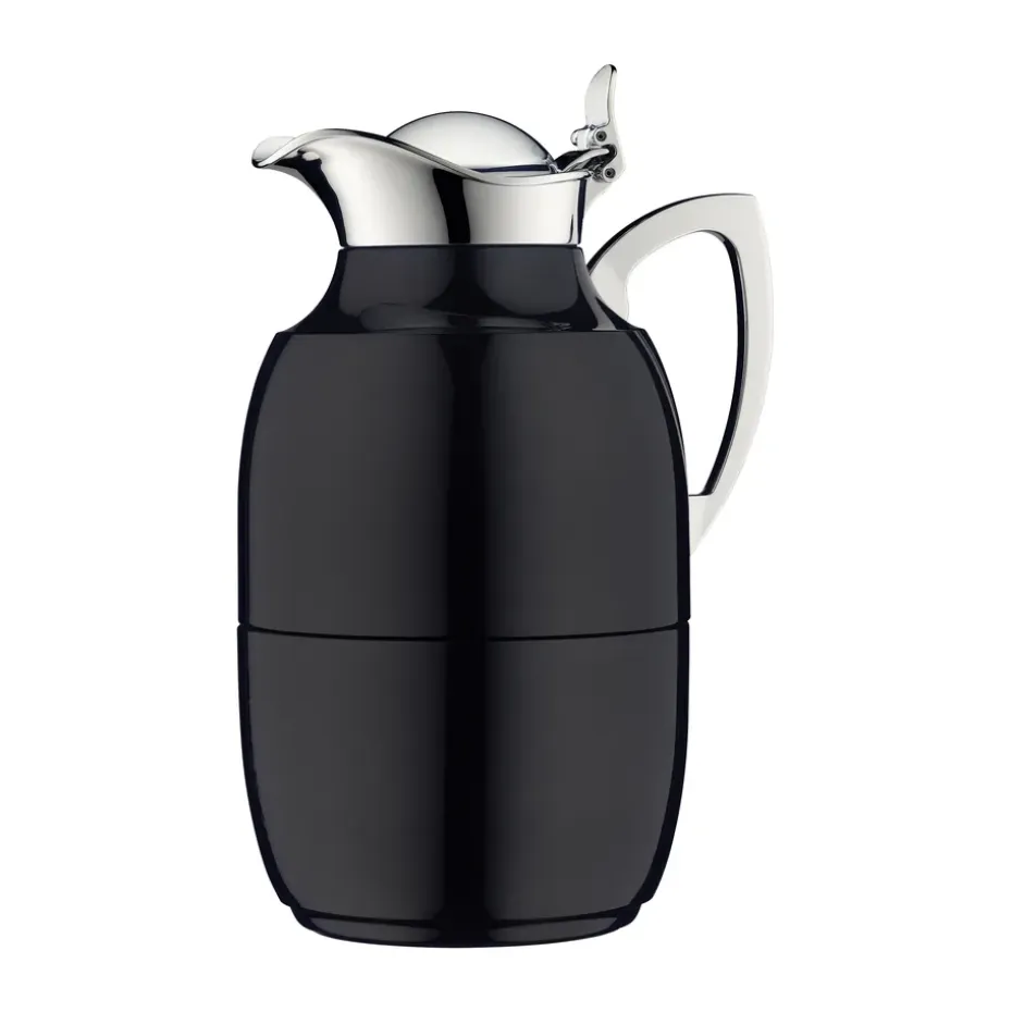 Bouteille isotherme Juwel 1 l, Acier inoxydable noir brillant