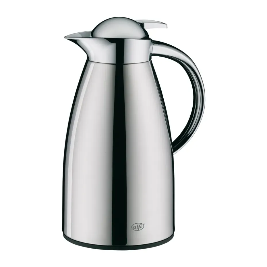 Bouteille isotherme Signo 1 l, Acier inoxydable chromé