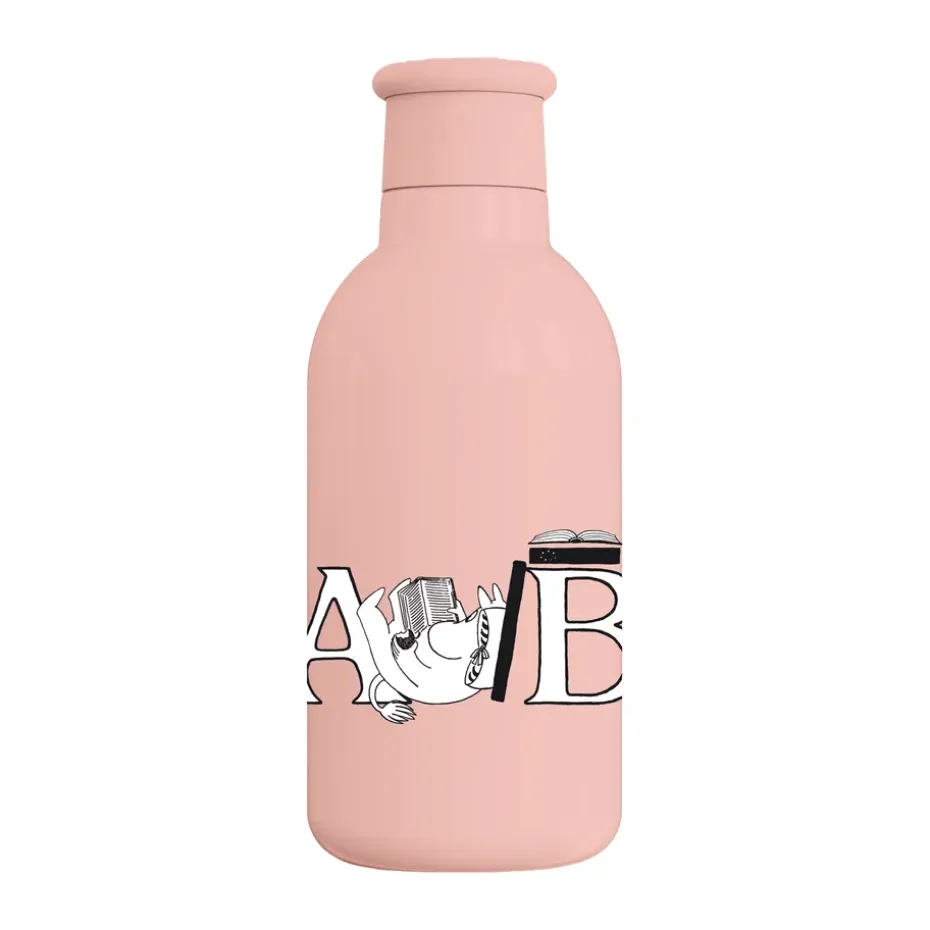 Bouteille thermos Moomin ABC 0,5 L, Moomin salmon