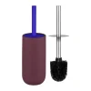 Brosse de toilettes Lotus Play, avec 2 têtes de brosse, Wine