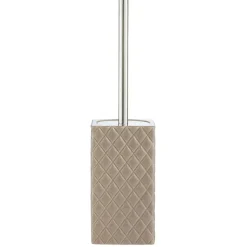 Brosse pour WC Portia, Marron-argent