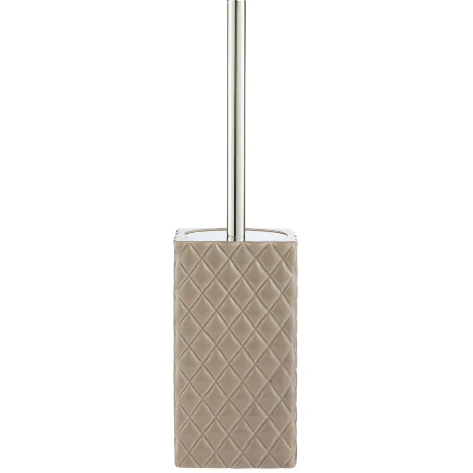 Brosse pour WC Portia, Marron-argent