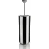 Brosse WC Birillo, Blanc-acier inoxydable