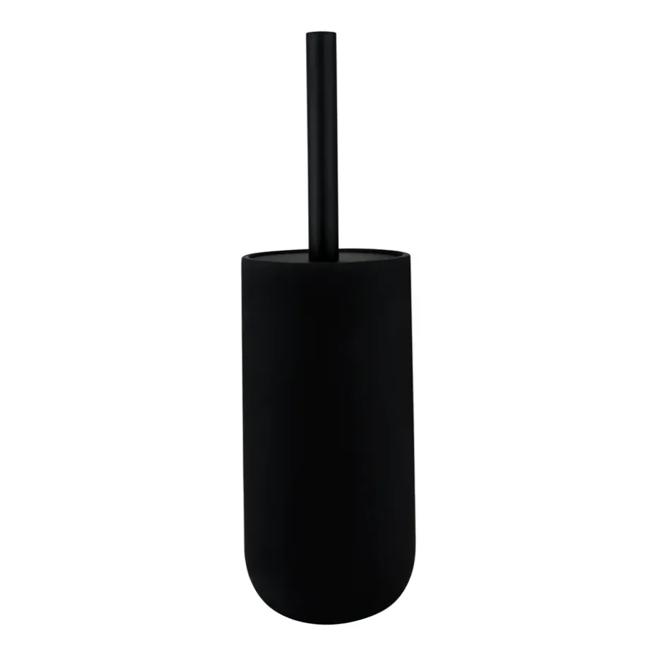Brosse WC Lotus, Noir