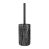 Brosse wc Marble 36 cm, Noir-gris