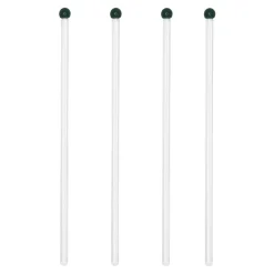 Bâtonnets à boisson Pure 4 pièces, Vert