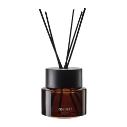 Bâtonnets parfumés Meraki 100 ml, Bois foncé