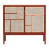 Buffet Air, Red, 120x110 cm, avec pieds