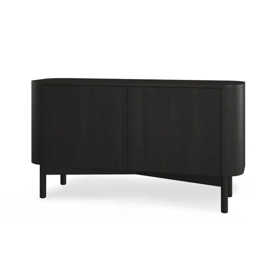 Buffet Loud long 146 cm, Black painted oak