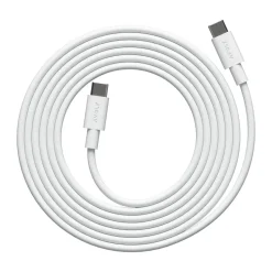 Cable 1 USB-C vers USB-C câble de charge 2 m, White Martinelli Luce Edition