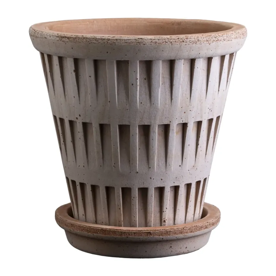 Cache-pot Atlas raw, Rose, Ø14 cm