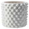 Cache-pot blanc mat Cloudy, petit