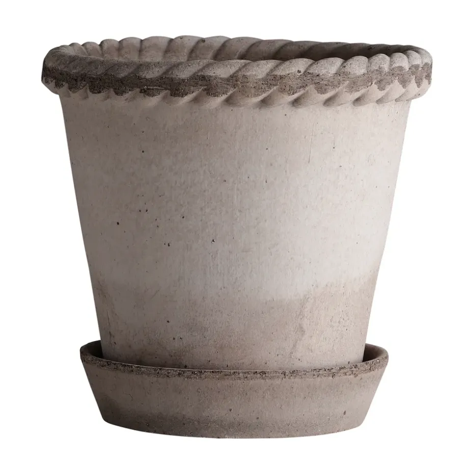 Cache-pot Emilia 16 cm, Gris