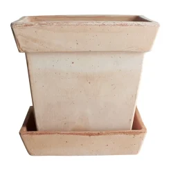 Cache-pot Gaia raw, Rose, Ø21 cm