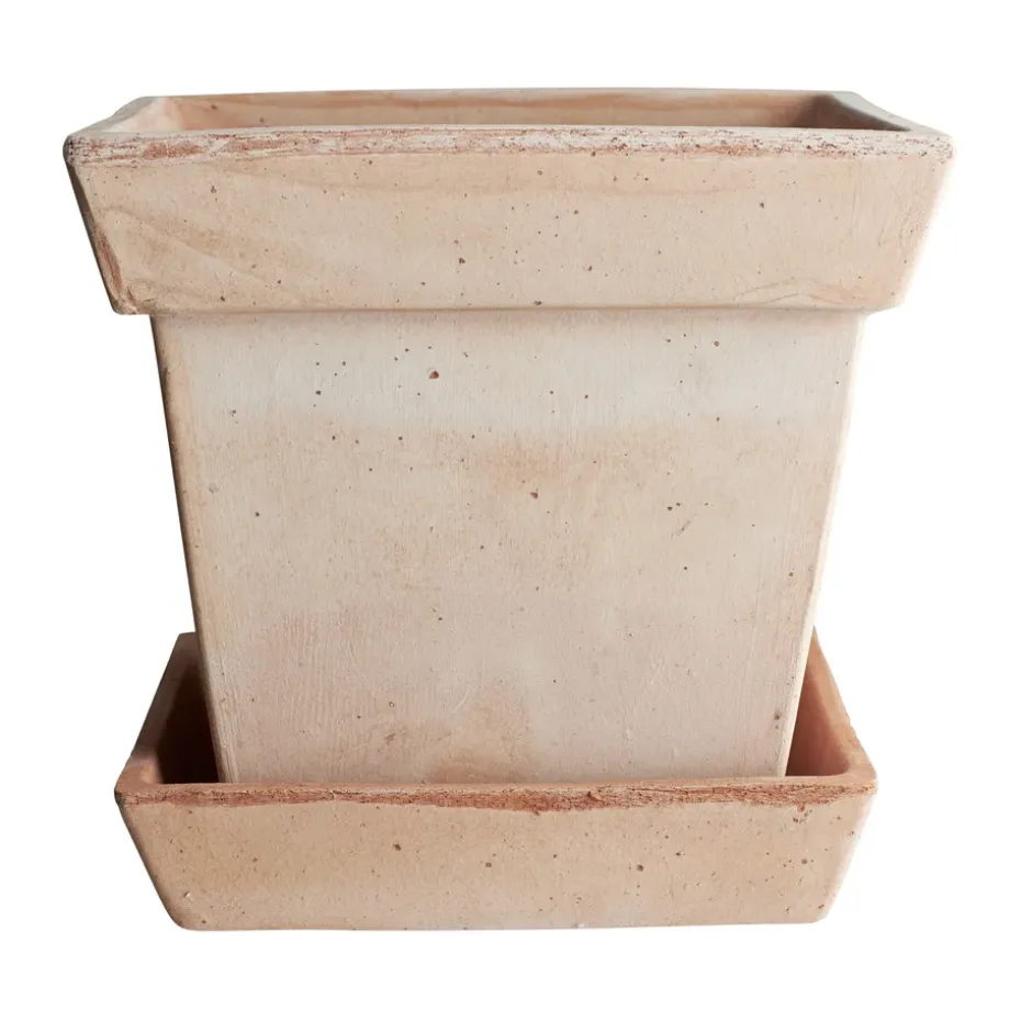 Cache-pot Gaia raw, Rose, Ø25 cm