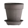 Cache-pot Simona 14 cm, Gris