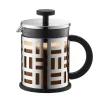 Cafetière à piston Eileen chrome, 4 tasses