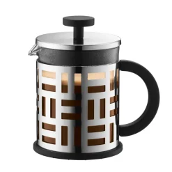 Cafetière à piston Eileen chrome, 4 tasses