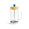 Cafetière à piston French Press Brewer 1 litre, Clear